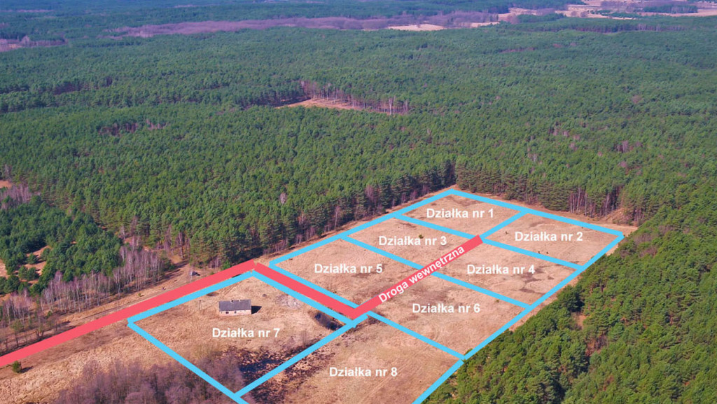 Osada Pąchy - działki na sprzedaż w zachodniej Wielkopolsce